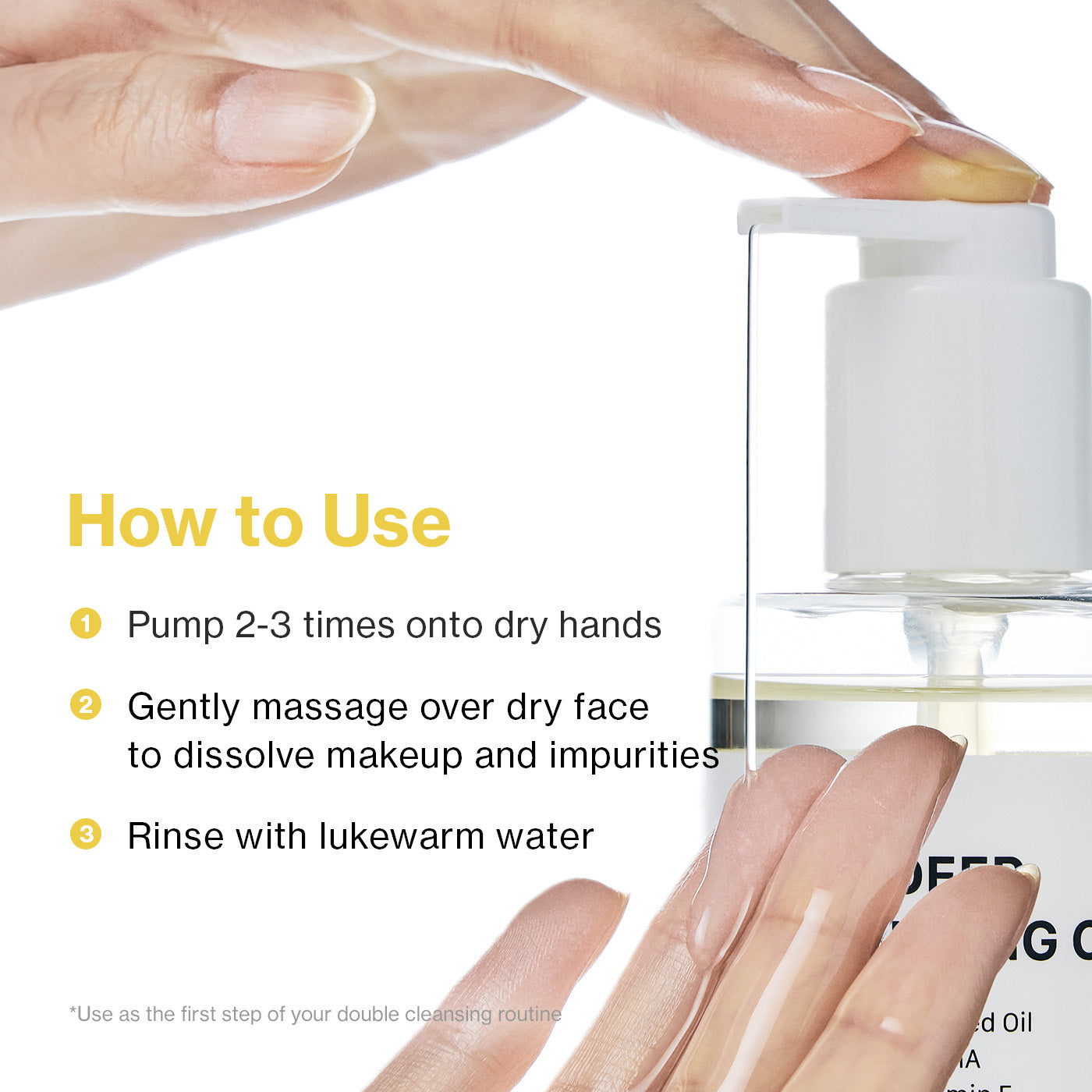 YUMU Coix Pore Control Deep Pore Cleansing Oil