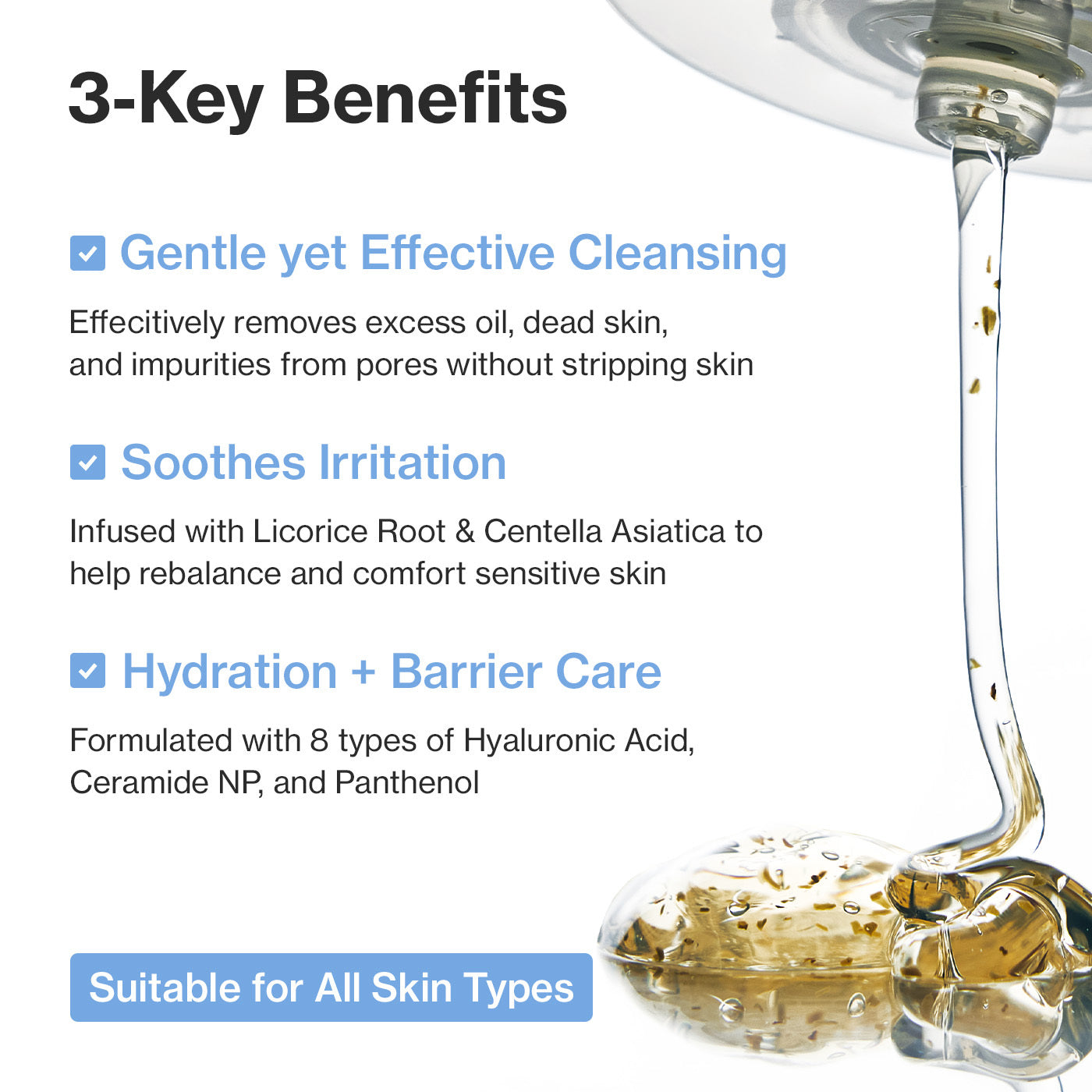 YUMU Licorice Deep Pore Facial Cleanser