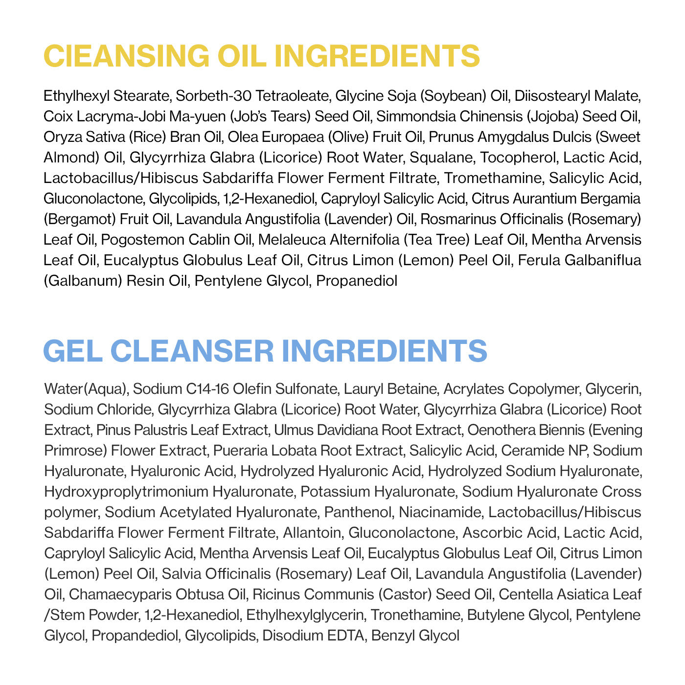 YUMU Double Cleanser Duo