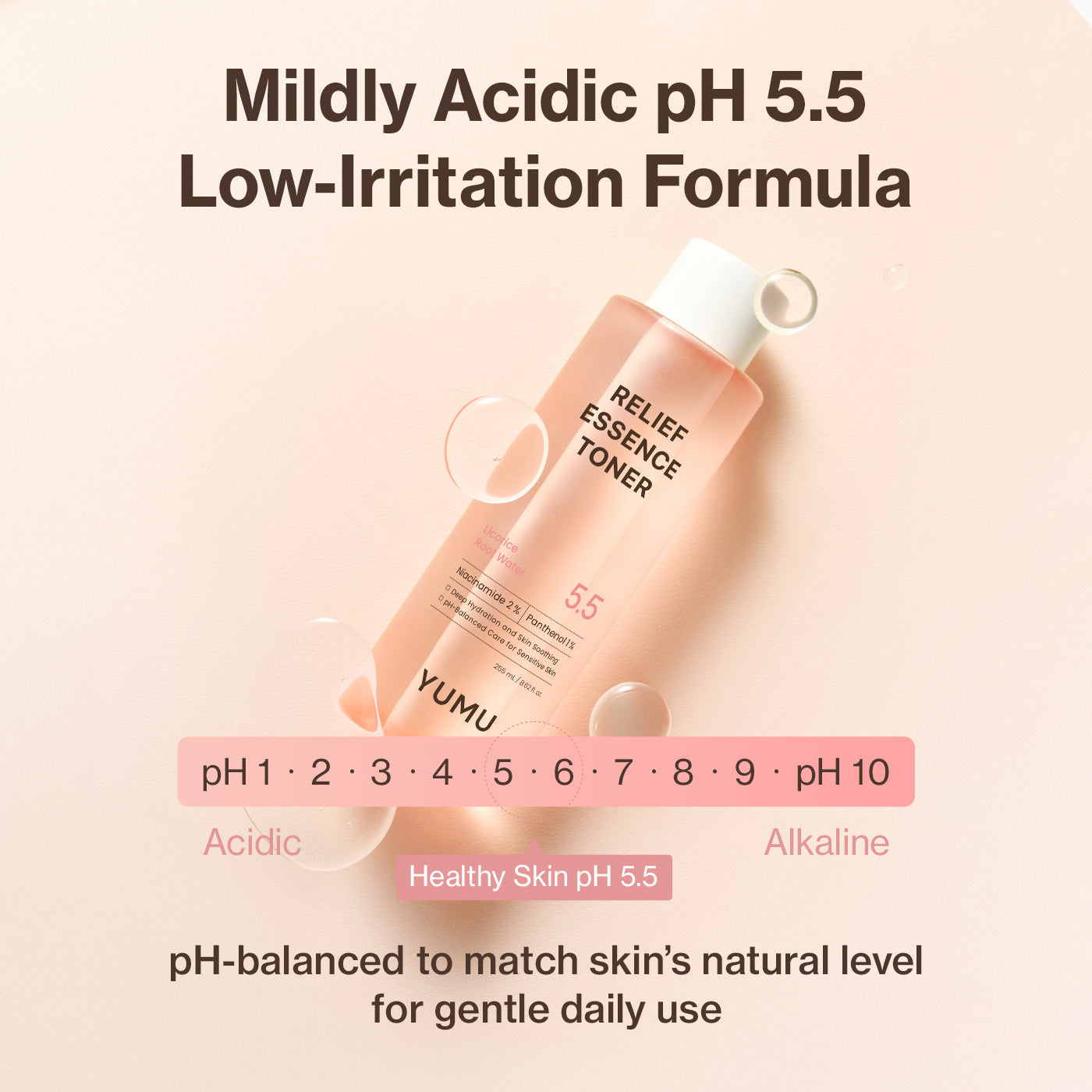 YUMU Licorice Relief Essence Toner