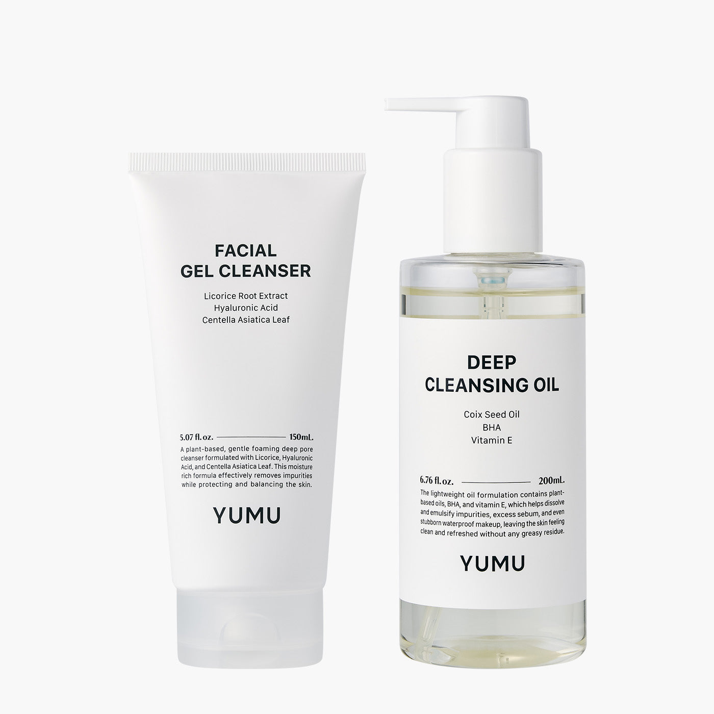 YUMU Double Cleanser Duo
