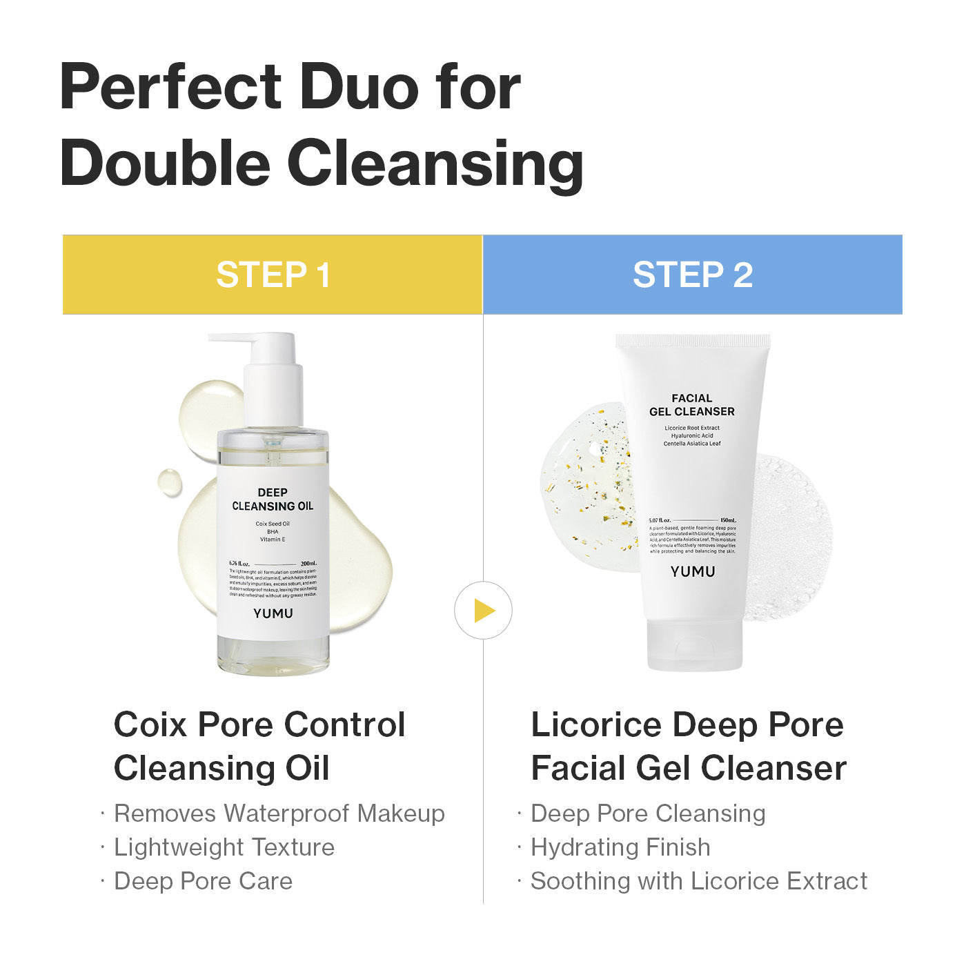 YUMU Double Cleanser Duo