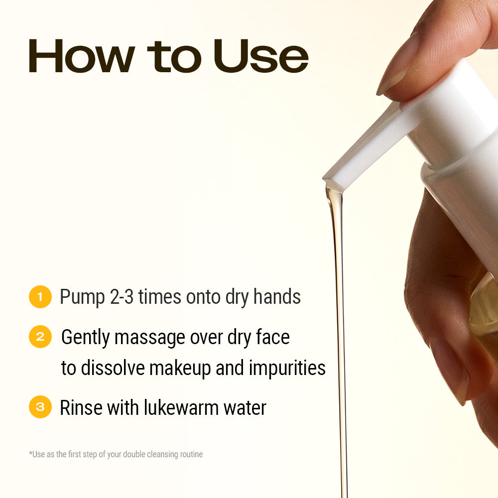YUMU Coix Pore Control Deep Pore Cleansing Oil