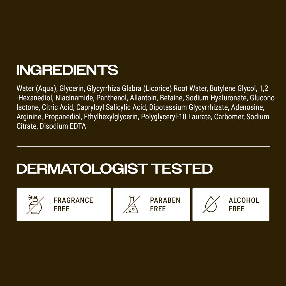 YUMU Licorice Relief Essence Toner